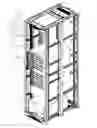 Fig. 01 - Cabinet liquid cooling system and cabinet