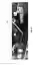 Fig. 74 - Gauge wheel and universal scraper for use with a conventional row planter assembly