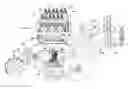Fig. 01 - System for variable-ratio blending of multiple agricultural products for delivery via a ported opener