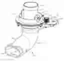 Fig. 01 - Landscaping blower nozzle assembly