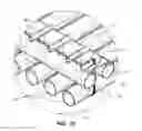 Fig. 09 - Method of assembling a platform to support a tree and rootball for tree relocation
