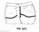 Fig. 08 - Garment with multilayer internal abdominal support panels