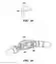 Fig. 17 - Clasps having a release button and jewelry articles employing same