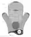 Fig. 10 - Textured device for cleaning cosmetic brushes