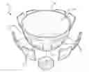 Fig. 01 - Serving Bowl with Cooling Means