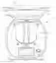 Fig. 01 - Cooking attachment for a heatable jar of a food processor