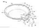 Fig. 01 - Pie pan with fold-down wall section