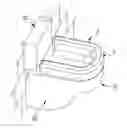 Fig. 01 - SUPPORT CAPABLE OF BEING APPLIED ON SANITARY APPLIANCES AS AN AID TO THE USE THEREOF