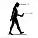 Fig. 01 - Application of gait characteristics for mobile