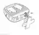 Fig. 01 - Removable, bone-securing cover plate for intervertebral fusion cage