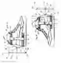 Fig. 05 - Multi-directional support system with flex support bars for use on footwear
