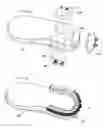 Fig. 10 - Multi-directional support system with flex support bars for use on footwear