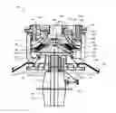 Fig. 01 - Grinding apparatus having a rotating receptacle and grinding element