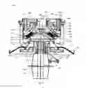 Fig. 10 - Grinding apparatus having a rotating receptacle and grinding element
