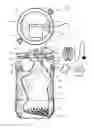 Fig. 04 - Tile cutting and dust collection system