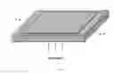 Fig. 10 - Bonded article of thin glass on support substrate, preparation method and use thereof
