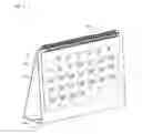 Fig. 02 - NON-SLIP DESK CALENDAR