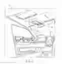 Fig. 03 - Vehicle sun visor having an exposed positioning assembly