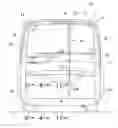 Fig. 01 - Tailgate-equipped vehicle body structure