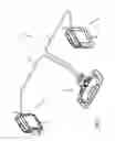 Fig. 02 - Overhead storage bin latch system
