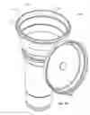 Fig. 14 - Cup lid with integrated container