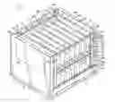 Fig. 01 - Container having sliding support assemblies for supporting dunnage