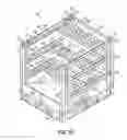 Fig. 16 - Container having sliding support assemblies for supporting dunnage