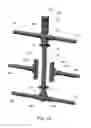 Fig. 02 - Suspended scaffolding structure and connector therefor