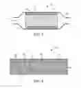 Fig. 02 - Pollution control device structure with lower friction surface and underlying higher friction surface