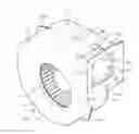 Fig. 01 - Damper-integrated blower having improved airtightness