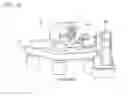 Fig. 11 - Positioning apparatus mounted with vibration isolators and robot