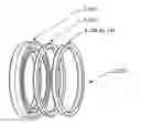 Fig. 01 - Pressure released wiper assembly for a sealing arrangement