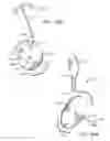 Fig. 40 - Electric lighting devices having a movable flame-shaped piece with a hollow interior