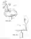 Fig. 47 - Electric lighting devices having a movable flame-shaped piece with a hollow interior
