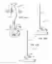 Fig. 59 - Electric lighting devices having a movable flame-shaped piece with a hollow interior