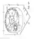 Fig. 08 - Appliance using colored or fluorescent light guides for appearance of desired color light on user interface