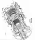 Fig. 02 - D5/D5A DF-42 double walled exit cone and splash plate
