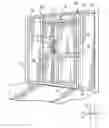 Fig. 01 - Refrigerator appliance with a finger guard