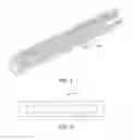 Fig. 02 - Rubber panel attachable to a rail system of a firearm