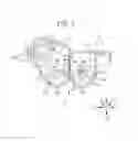 Fig. 08 - Image forming apparatus for transporting collected toner and new toner with reduced clogging
