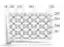 Fig. 01 - CONDUCTOR PATTERN STRUCTURE OF CAPACITIVE TOUCH PANEL