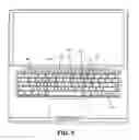 Fig. 08 - TOUCH TYPE KEYBOARD WITH HOME ROW EMBEDDED CURSOR CONTROL