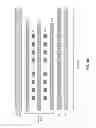 Fig. 09 - Monolithic three dimensional memory arrays with staggered vertical bit lines and dual-gate bit line select transistors