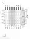 Fig. 16 - Monolithic three dimensional memory arrays with staggered vertical bit lines and dual-gate bit line select transistors