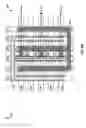 Fig. 20 - Monolithic three dimensional memory arrays with staggered vertical bit lines and dual-gate bit line select transistors