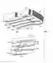 Fig. 06 - Heat sink coupling using flexible heat pipes for multi-surface components