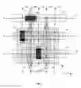 Fig. 02 - Oversized contacts and vias in layout defined by linearly constrained topology
