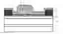 Fig. 01 - Heat spreader on GaN semiconductor device