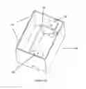 Fig. 25 - Electrical box, integrated flange and cover mechanisms