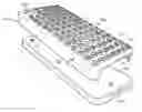 Fig. 01 - Case for electronic device with surface for attaching building elements